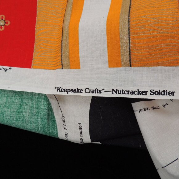 Cranston Print works Keepsake Crafts "Nutcracker Soldier" cut and sew - Picture 2 of 2
